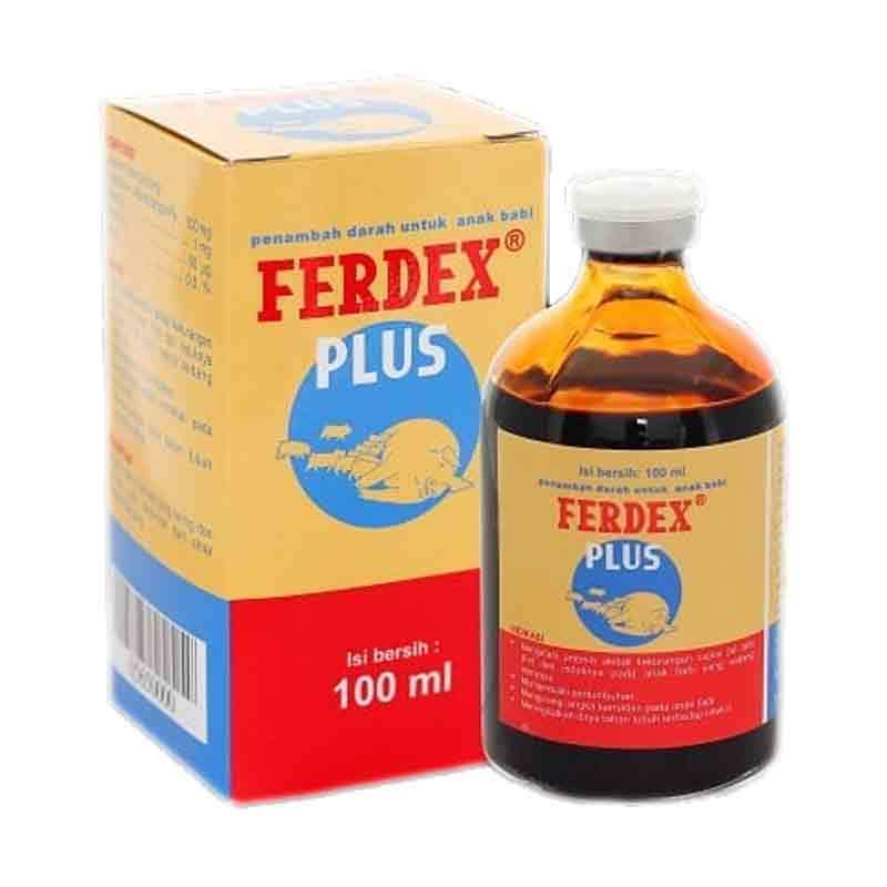 PREMIX - FERDEX 100ML & FERDEX PLUS 100ML MEDION - Obat Penambah Darah Zat Besi Anti Anemia Anak Bab