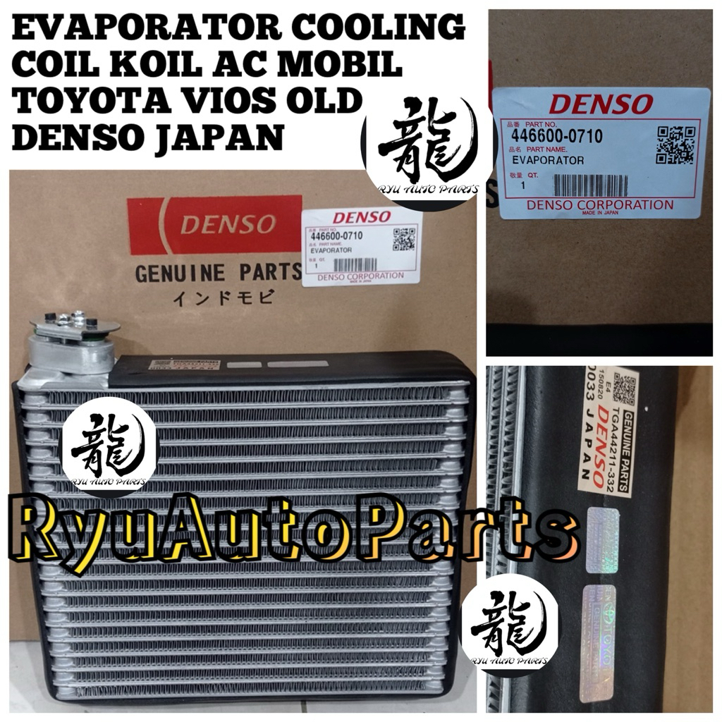 EVAPORATOR COOLING COIL KOIL AC MOBIL TOYOTA VIOS OLD DENSO JAPAN