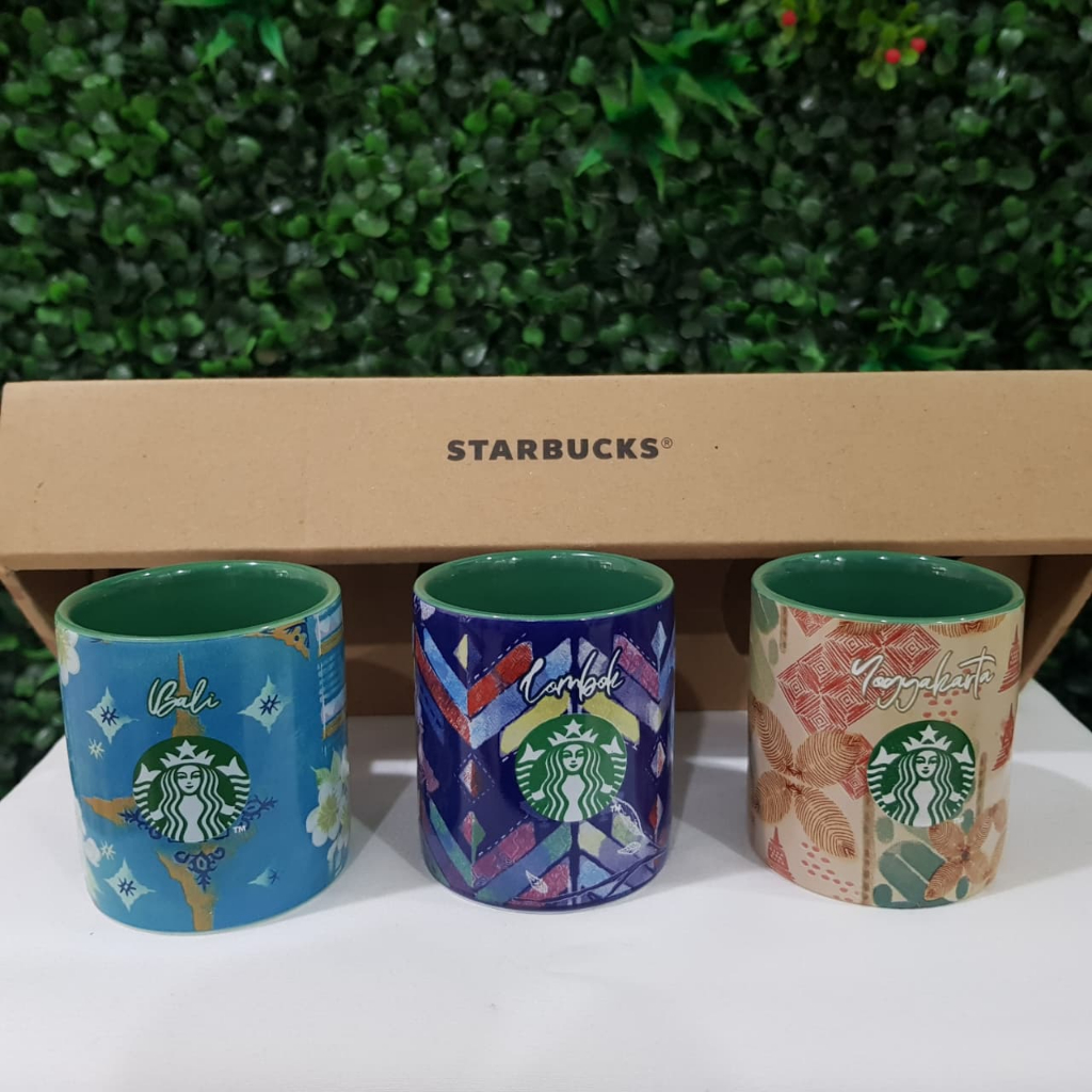 STARBUCKS x PURANA Mug City Collection - Bali/Lombok/Yogyakarta