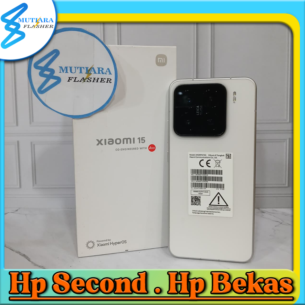 Xiaomi 15 Ram 12/256GB | Ram 12/512GB Second Original