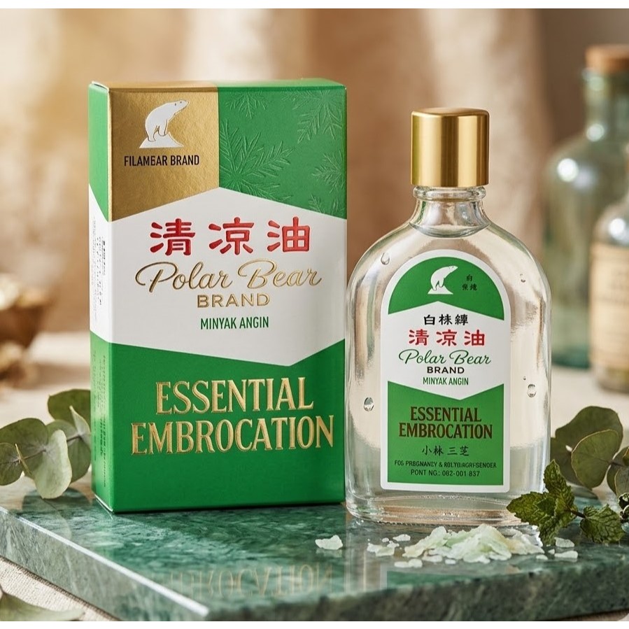 MINYAK ANGIN POLAR BEAR 27 CC / MINYAK ANGIN POLAR BEAR BRAND / MINYAK ANGIN