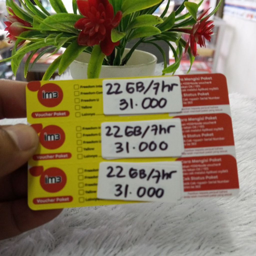 VOCER INDOSAT 22GB 7HARI