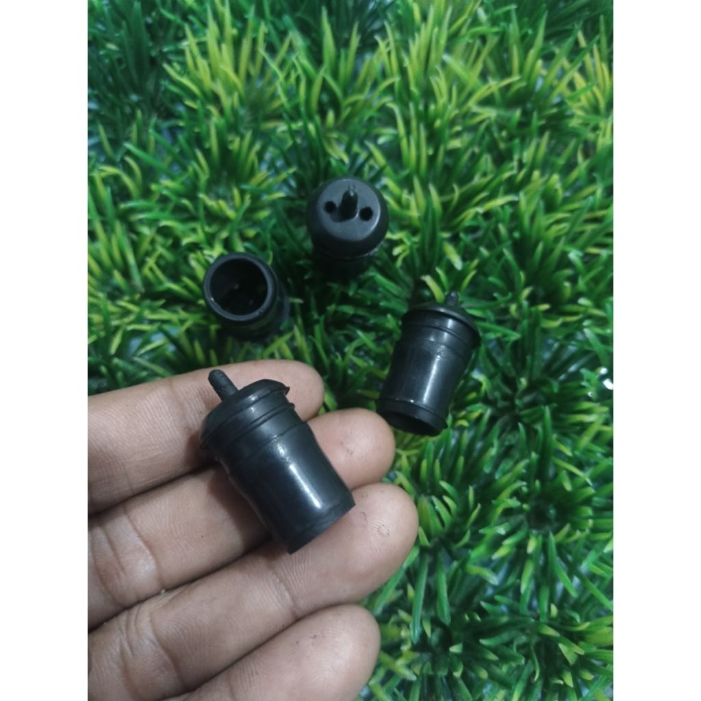 Karet Soket Piting Lampu Speedometer T10 Universal / Dudukan karet soket piting lampu speedometer un