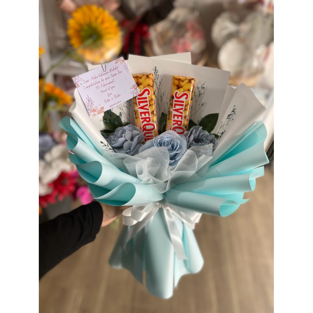 KHALISA FLORIST 33A Kado Ulang Tahun Bouquet Coklat Bandung