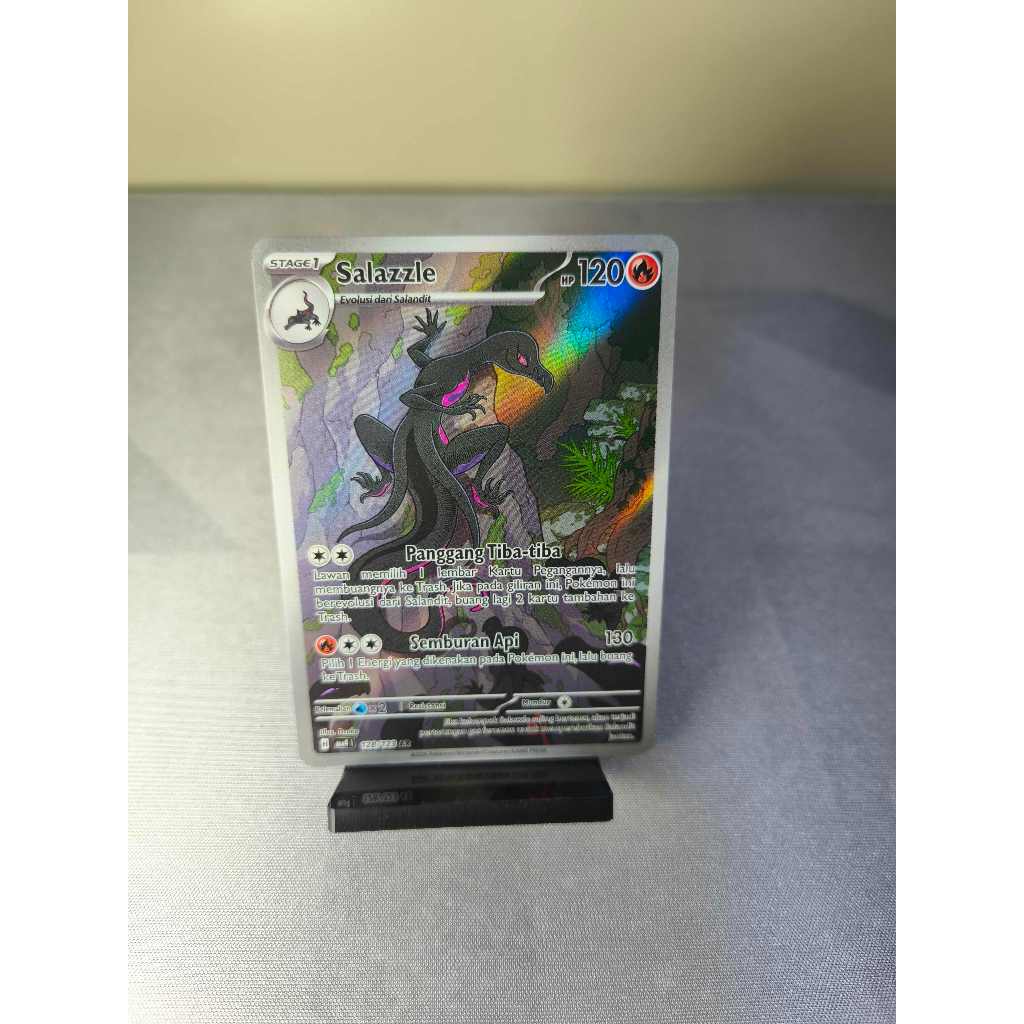 Pokemon TCG Indonesia Salazzle AR | Set Ledakan Peniada