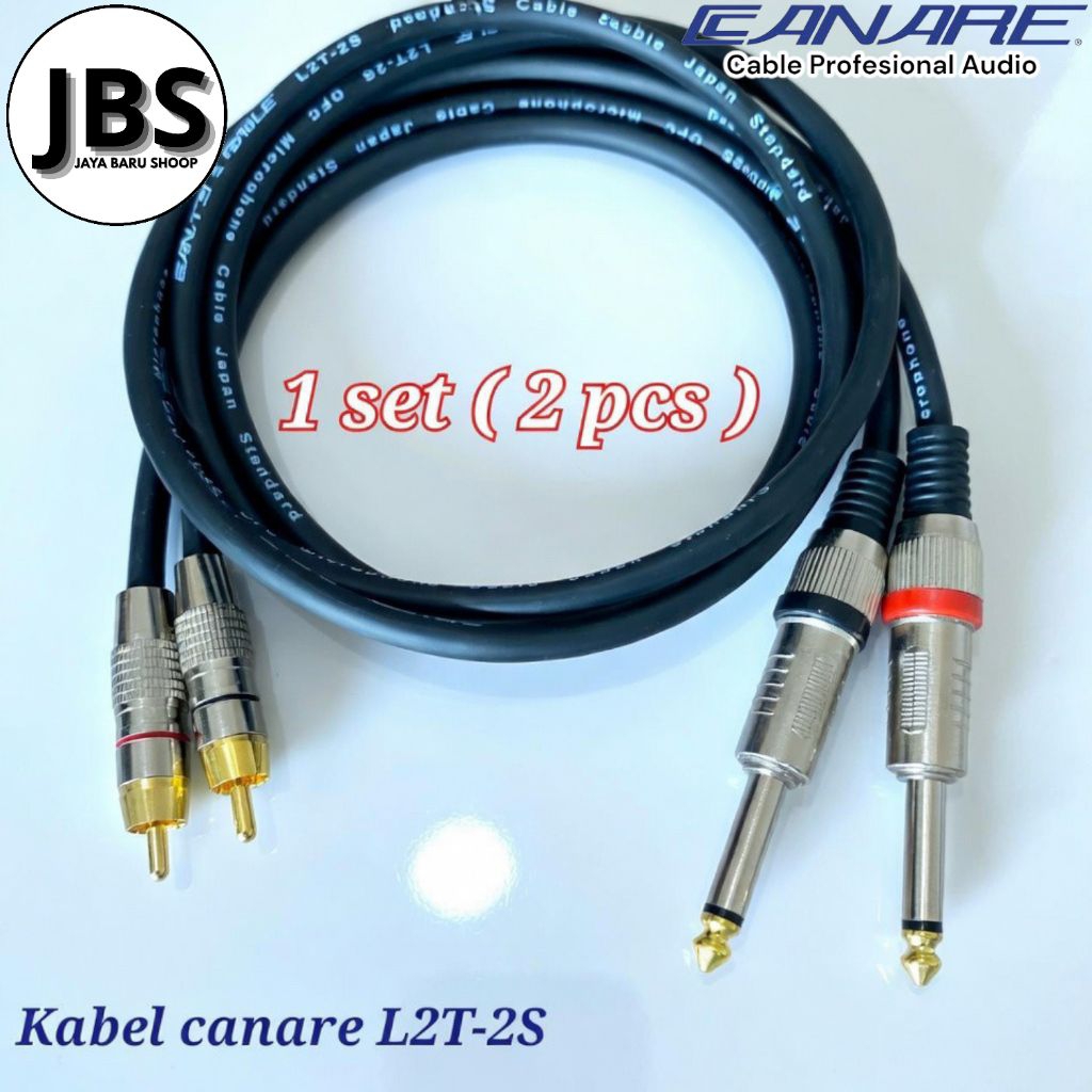 kabel rca to akai mono / kabel jack rca to jack akai mono 2pcs