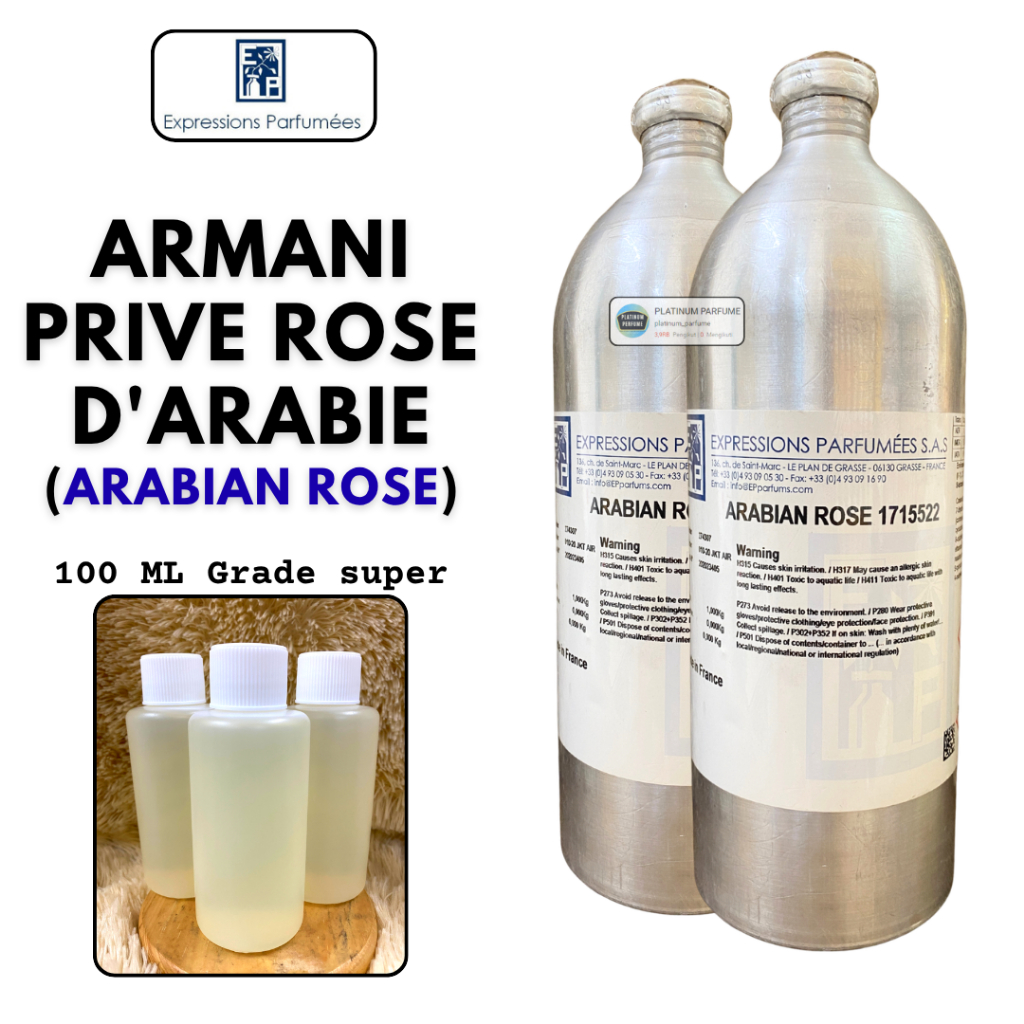 Bibit Parfum Arabian Rose By Expression Bibit Parfum 100 ML Repack MURNI Arabian