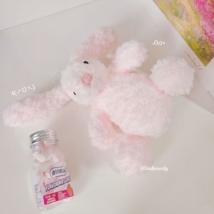 [MIKONOTTY] Jellycat bunny crocheted plush | boneka jellycat kelinci rajut