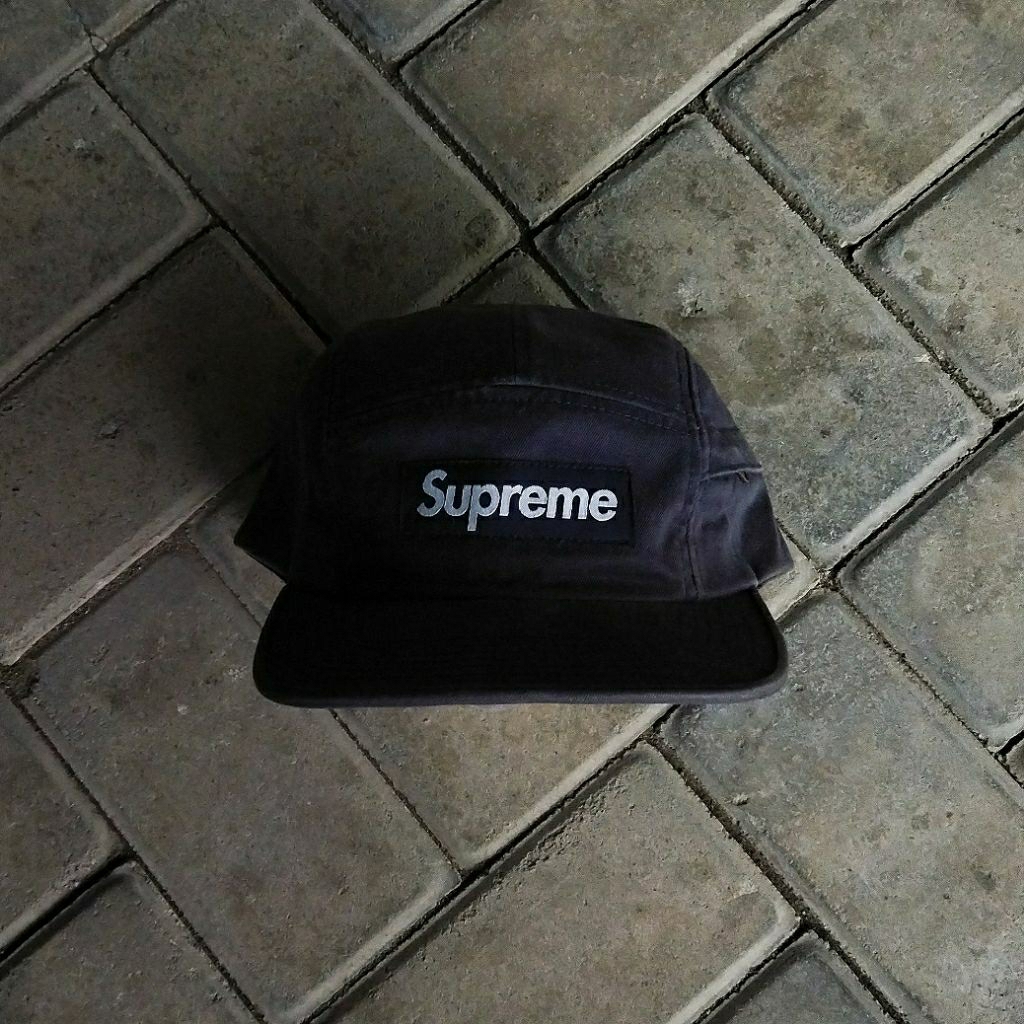 Supreme Side Zip Camp Cap