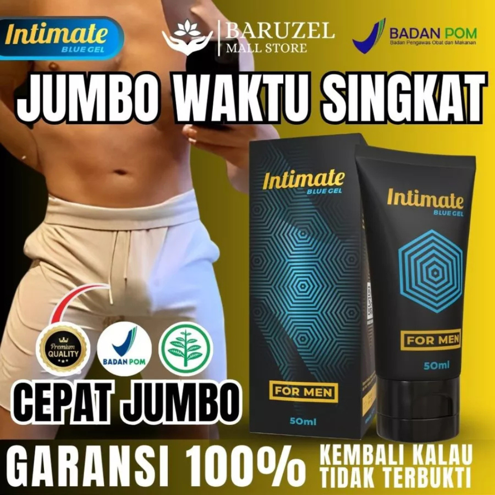 VERBAGEL GOLD BLUE Pembesar Instan Mr P 100% Ampuh Ukuran Permanen 50 ml BPOM