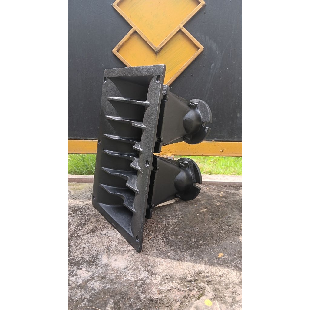 Horn Tweeter Hiu Double 17x25 Bahan Alumunium Cor