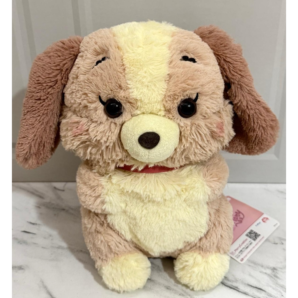 Boneka Plushie Guguk Lady from Lady & The Tramp Aimerry Fluffy Fuwa Series Merry Creation Furyu Disn