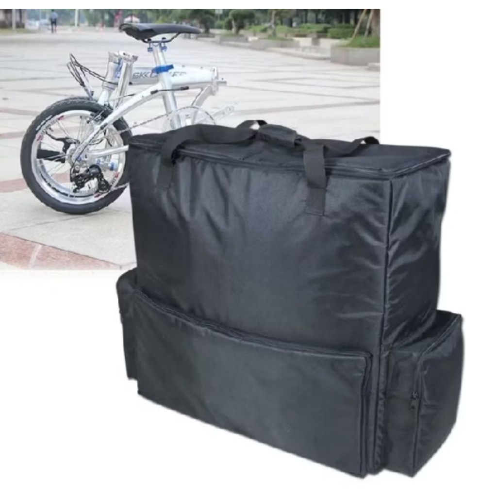 Tas box sepeda lipat 3in1 tas besar ransel tempat sepeda