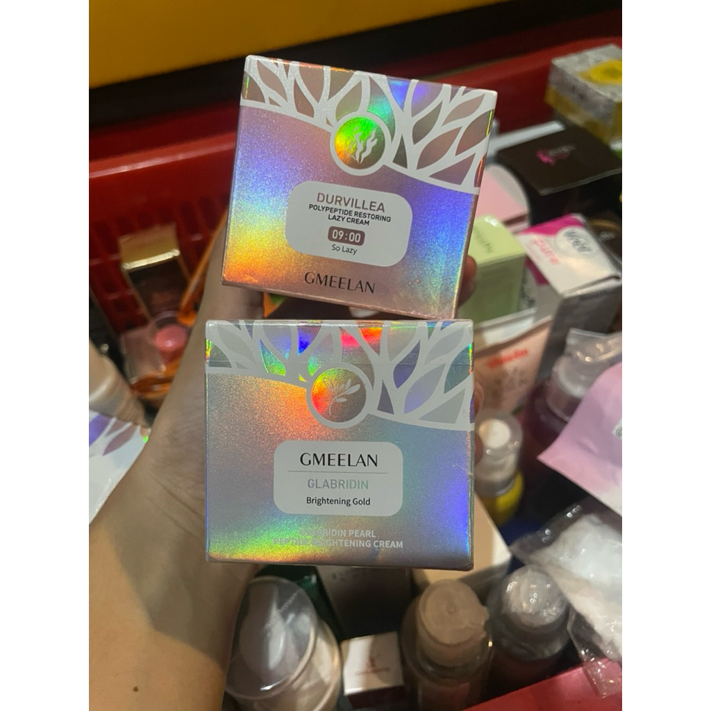 New durvillea lazy cream gmeelan dan glabridin brightening cream gmeelan