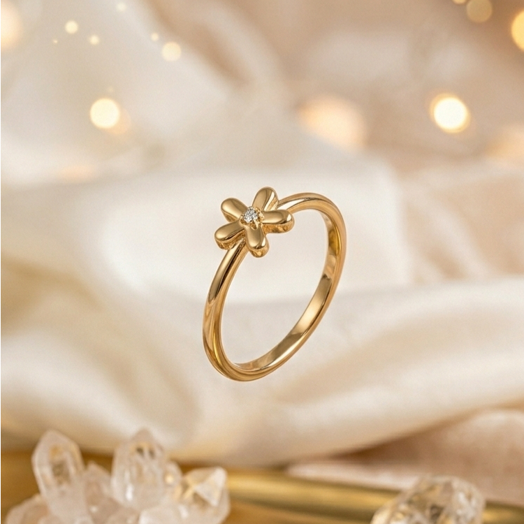 Twinkle Box - Flower Ring | Cincin Bunga | Cincin Titanium