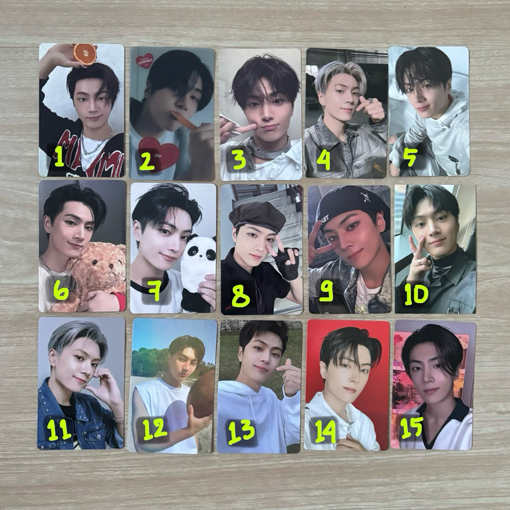 [READY STOCK] OFFICIAL PC PHOTOCARD JAY ENHYPEN PART 1