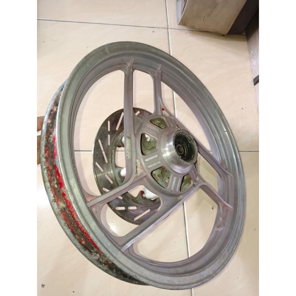 Velg depan Yamaha TZR125 Tzr 125 ori Made in japan