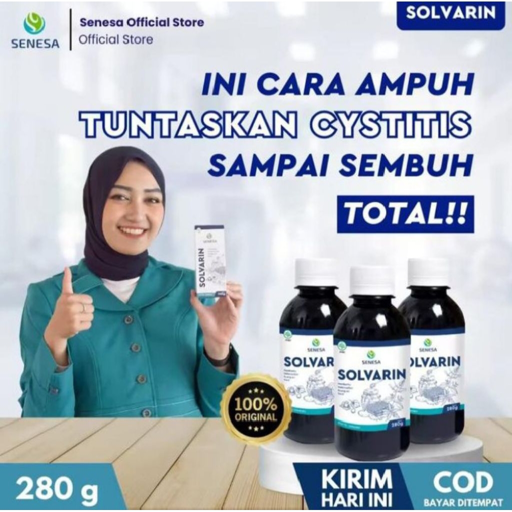Madu Herbal Solvarin - Membantu Melancarkan Buang Air Kecil