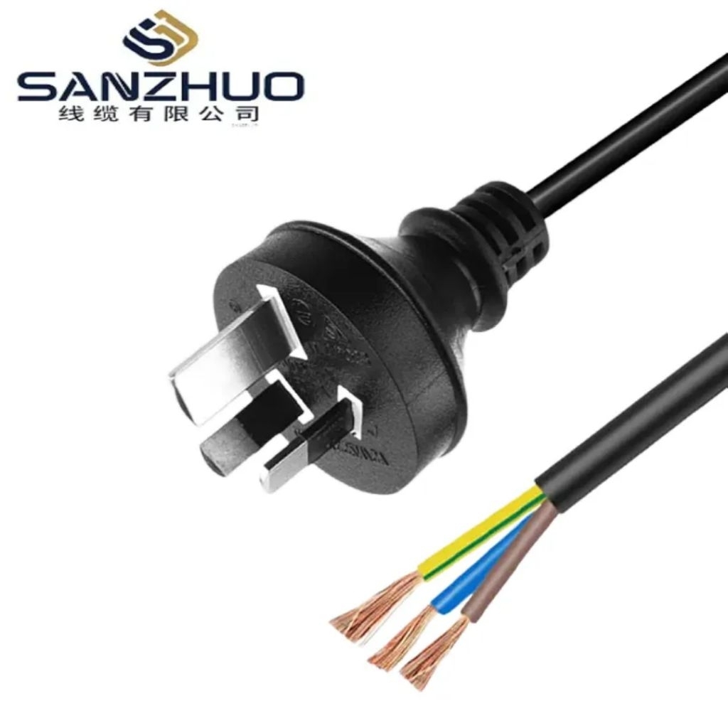 AEBRAND STEKER KABEL POWER LISTRIK MODEL AU CN NZ TIPE I AUSTRALIA CHINA - KABEL POWER KEN-MAKEUR 3X
