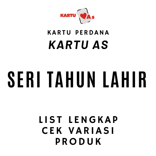 Nomor Cantik Telkomsel Kartu As Cantik Nomor Cantik As Tahun Lahir Murah Jaringan 4G/5G