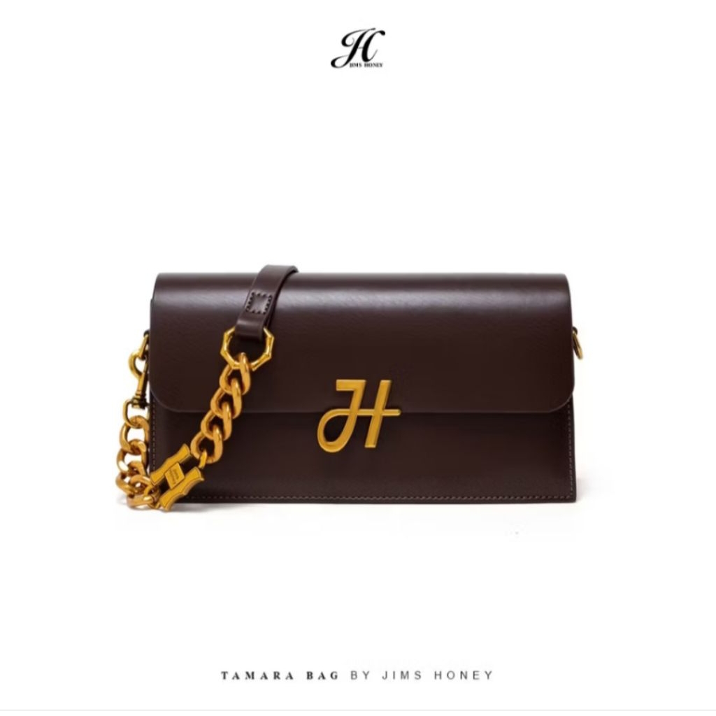Tamara Bag Jims Honey Tas Selempang Wanita - Dark Brown ( coklat tua)