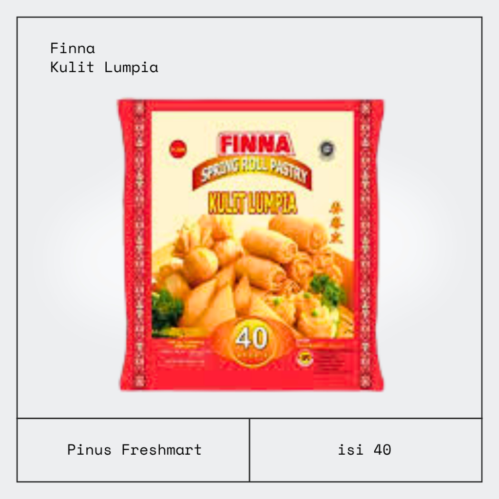 Finna Kulit Lumpia Ukuran Besar isi 40