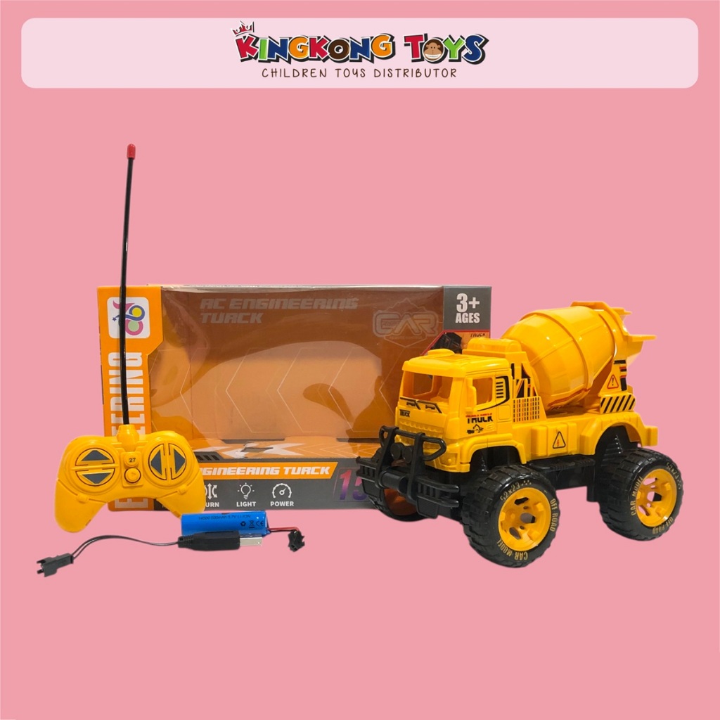 MAINAN ANAK REMOTE KONTROL MOBIL TRUCK ENGINEERING / MAINAN REMOTE KONTROL MOBIL ANAK LAKI-LAKI