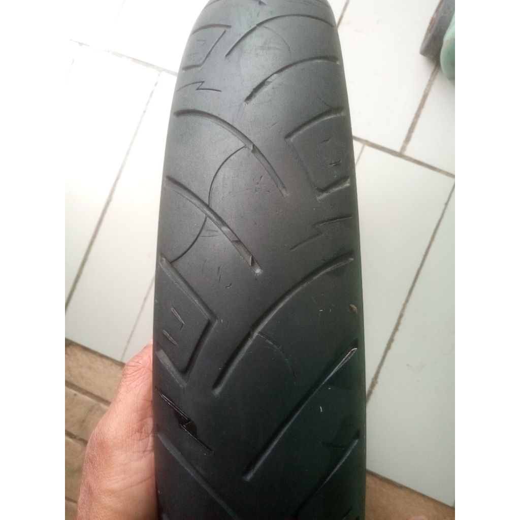 Ban ring 21 shinko sr 777 white wool ukuran 90/90-21 mulus no tambalan