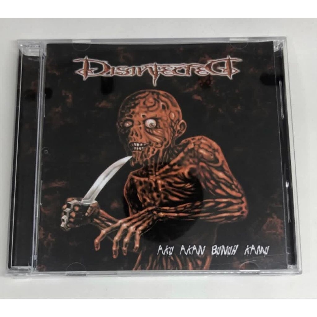 CD audio Disinfected - Aku akan bun*h kamu