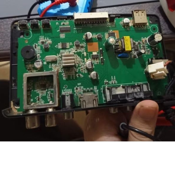 Pcb STB ADVANCE KONDISI RUSAK padam Set top box