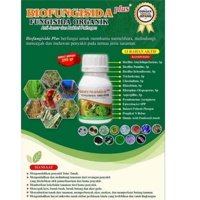 BIOFUNGISIDA/FUNGISIDA ORGANIK