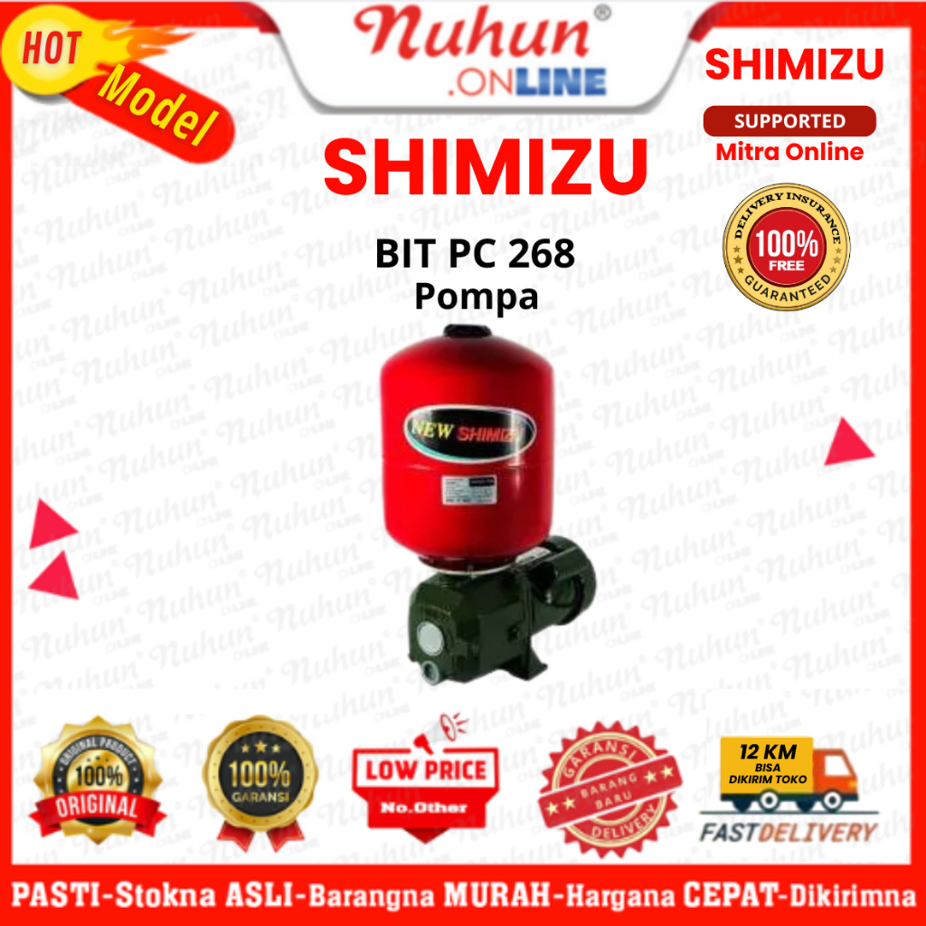 Shimizu Pompa Air  Pompa  BIT PC 268