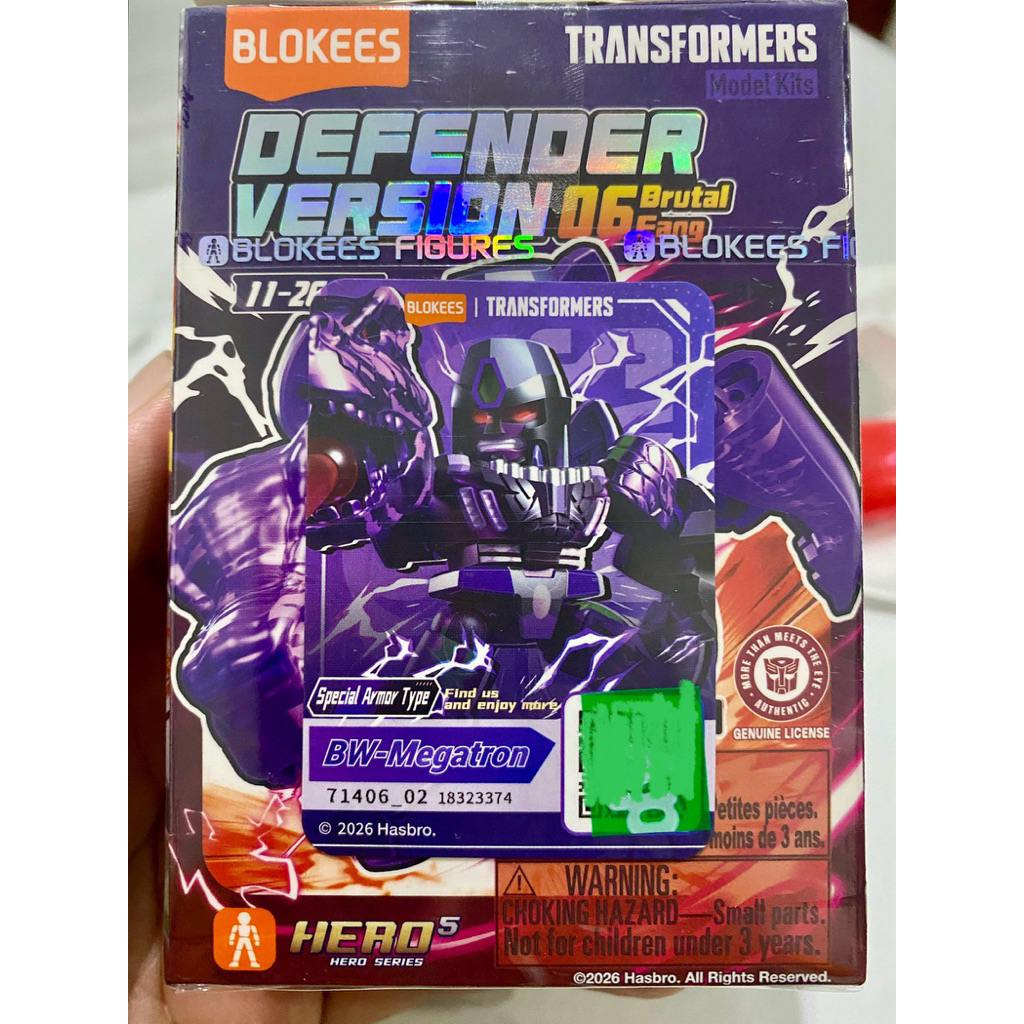 Blokees Transformers GVD 06 - Super Secret BW Megatron