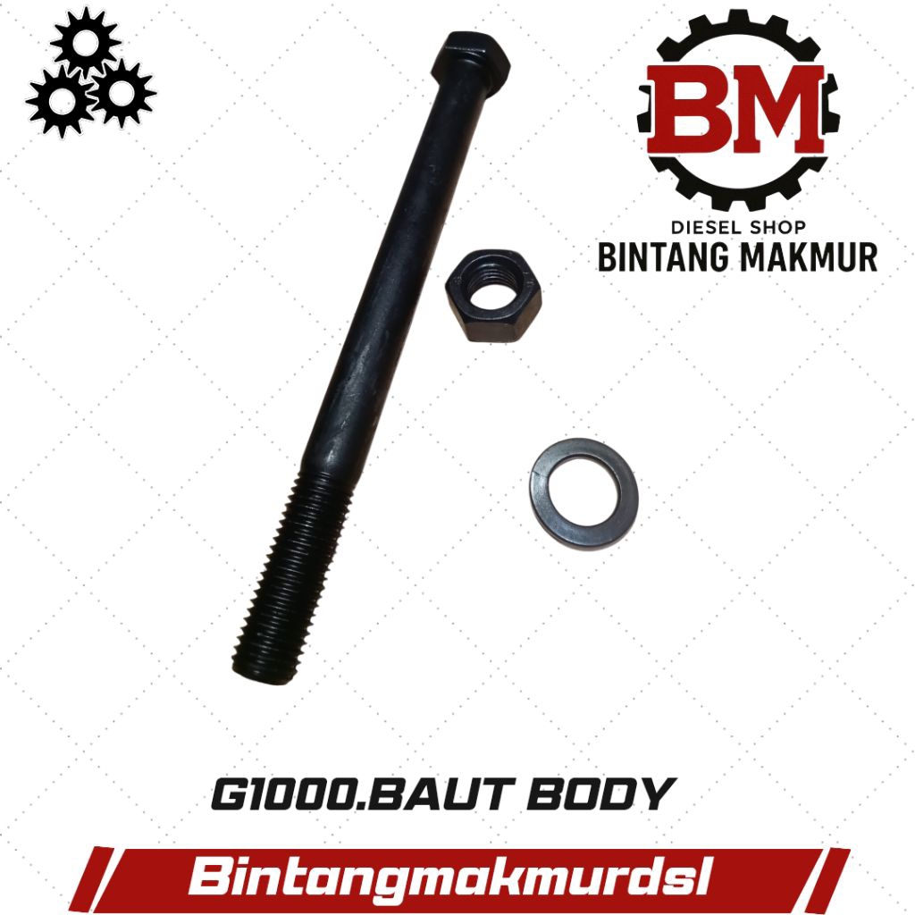 G1000 Baut Body Baut Bopel baja 8.8 Tracktor tangan Sawah G1000 Boxer Quick