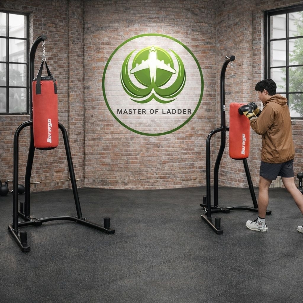 Standing Punching Bag Stand/Tiang samsak tinju tiang untuk tinju gym samsak tahan kokoh kuat