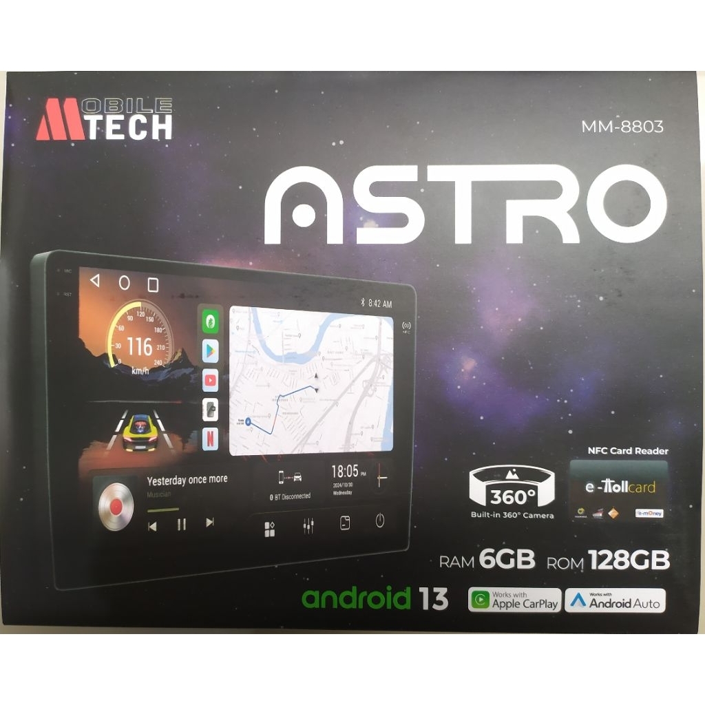 Head Unit Android MTech ASTRO 6/128