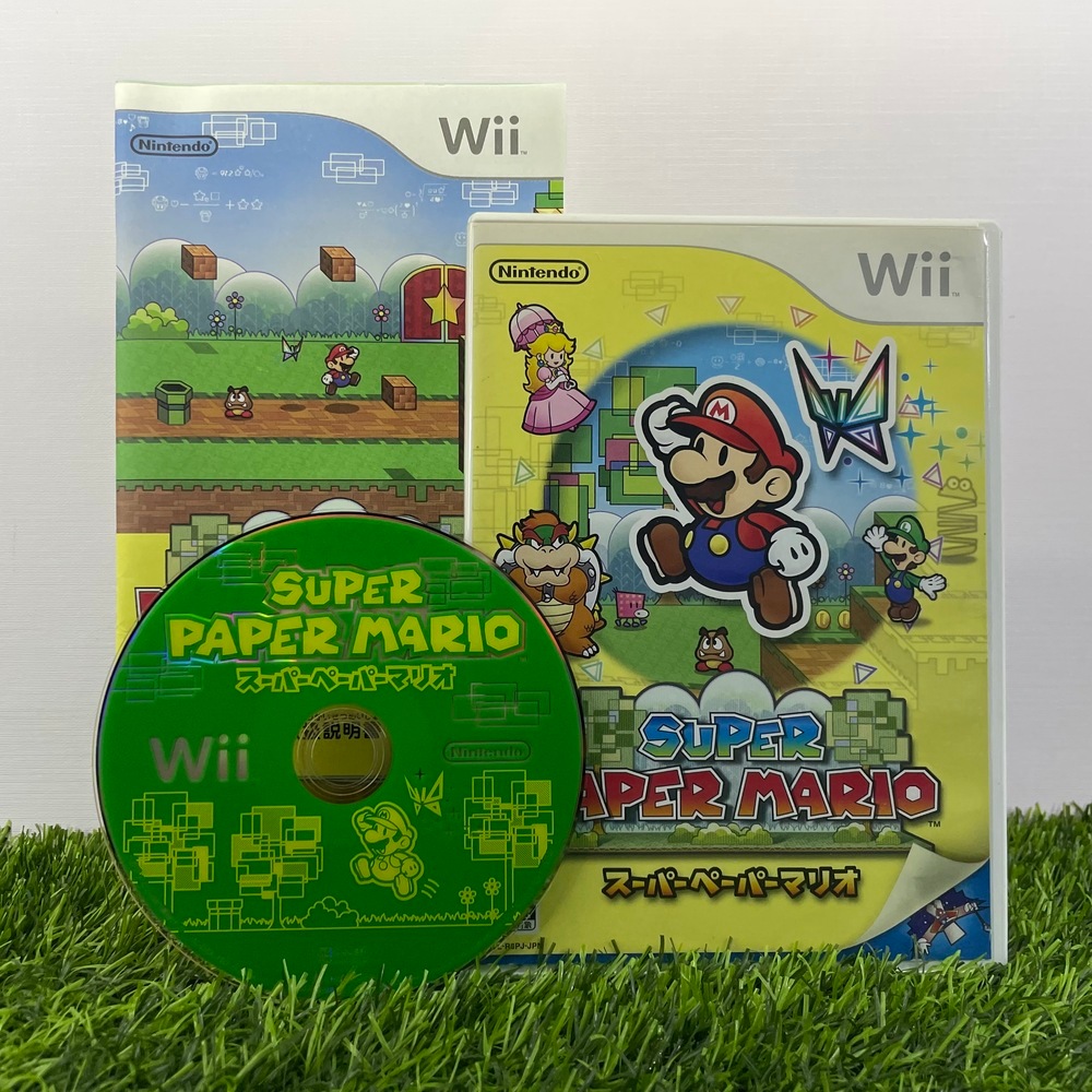 Nintendo Wii - Super Paper Mario (Bahasa Jepang)