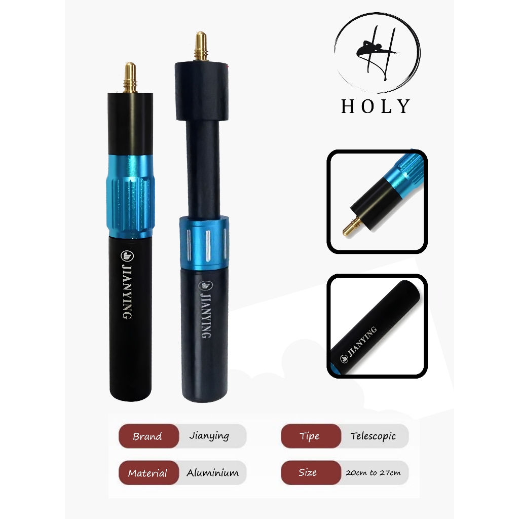 Extension Stik Billiard / Jianying Cue Extension / Jianying Telescopic Extension