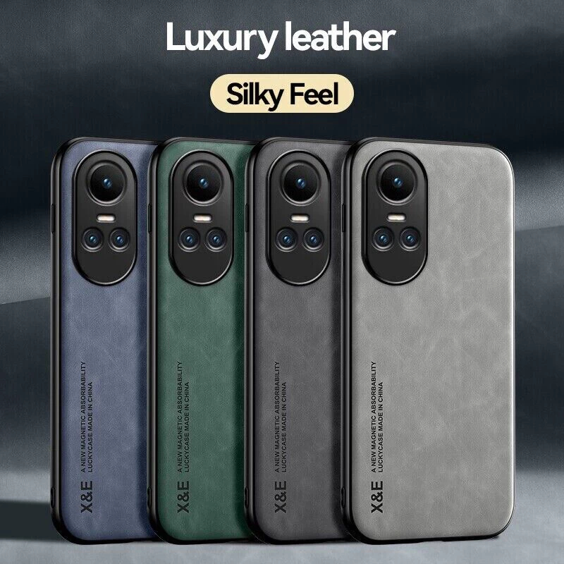 [LEATHER CASE] Case Oppo Reno 10 5G / Reno 10 Pro 5G | Casing Tekstur Kulit Domba | Casing Oppo Reno