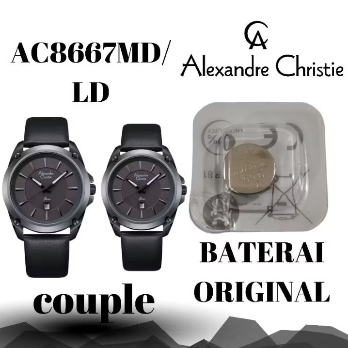BATERAI JAM ALEXANDRE CHRISTIE ORIGINAL AC8667MD/AC8667LD
