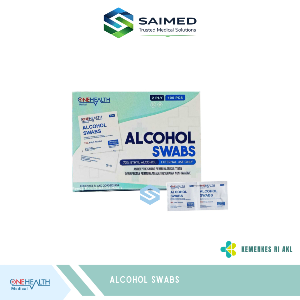 Alcohol Swab / Swabs Alkohol Swab Kapas Alkohol