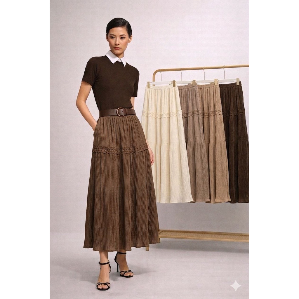 fromme rok corduroy cantik elegan