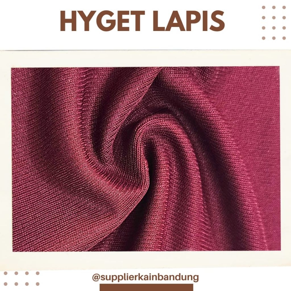 Hyget Furing / Kain Lapis / Bahan Hyget Furing Kaos
