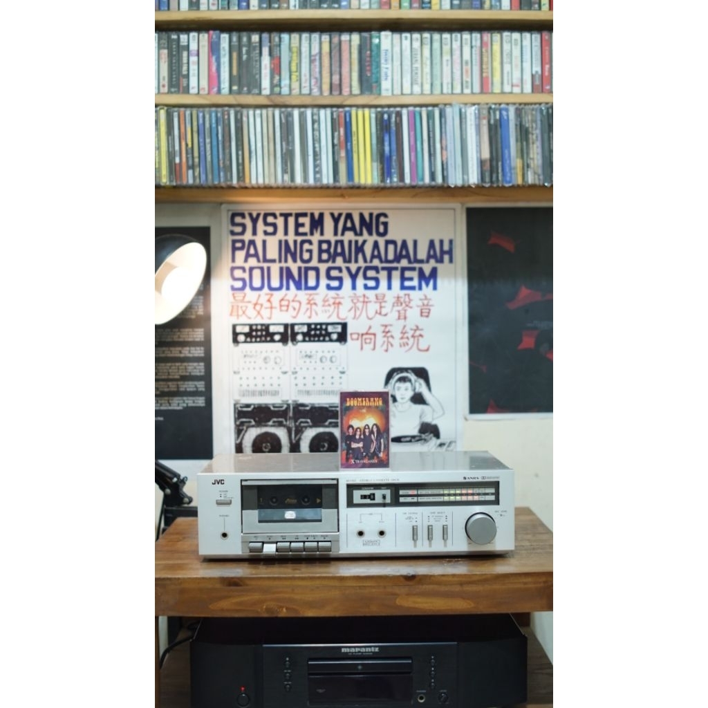 TAPE DECK JVC KD 2 (STEREO CASSETTE DECK)