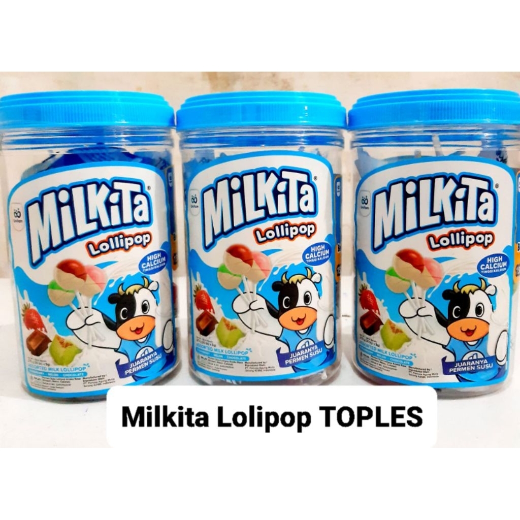 Milkita Lolipop Jar 30s