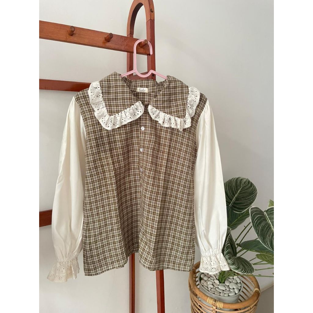 Preloved blouse kimka hijab