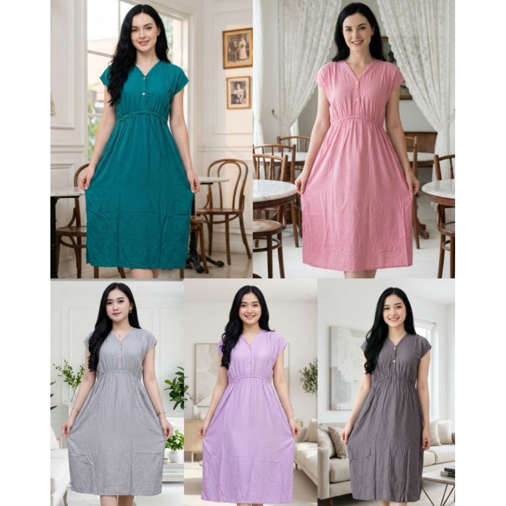 Daster Sabrina NEW MODEL / Daster Arab kekinian/ Daster murah