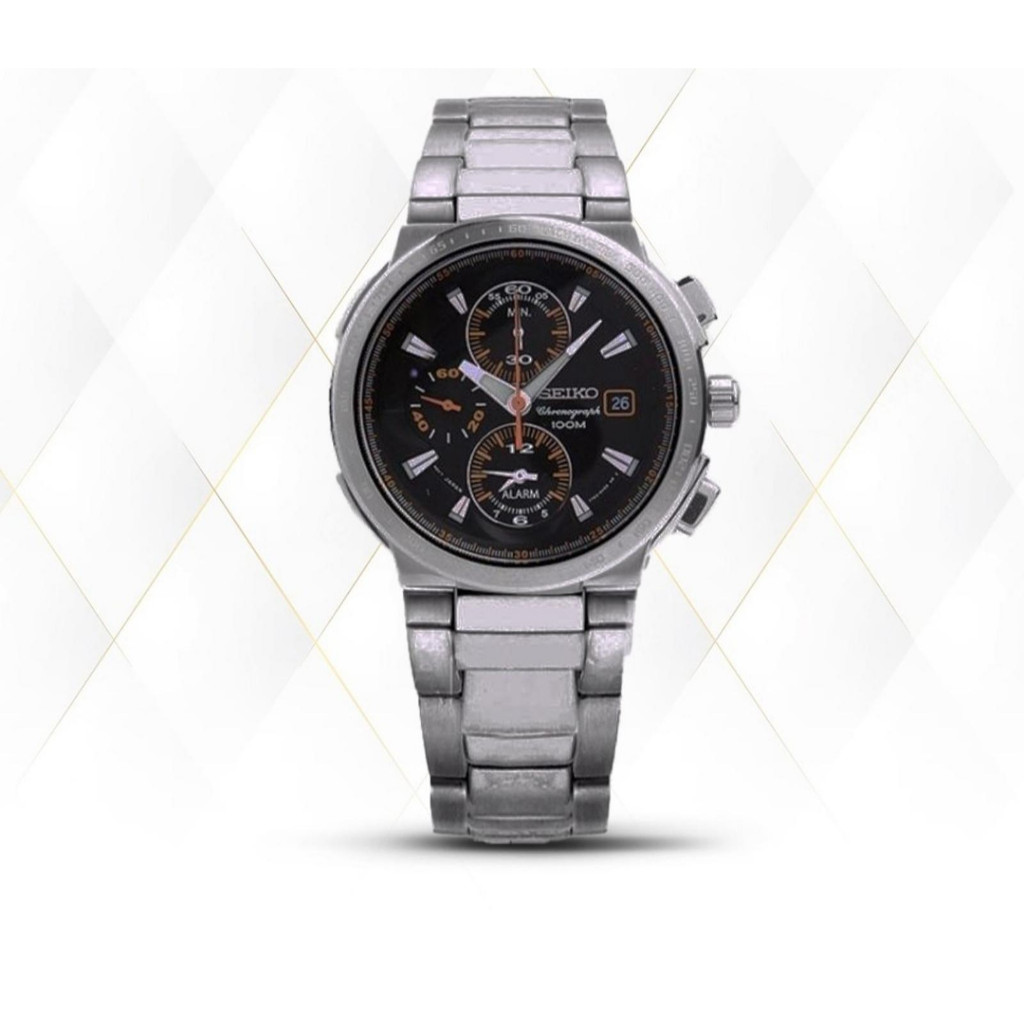 Jam Tangan Analog Pria Seiko Chronograph SNA701 SNA701P1 Original