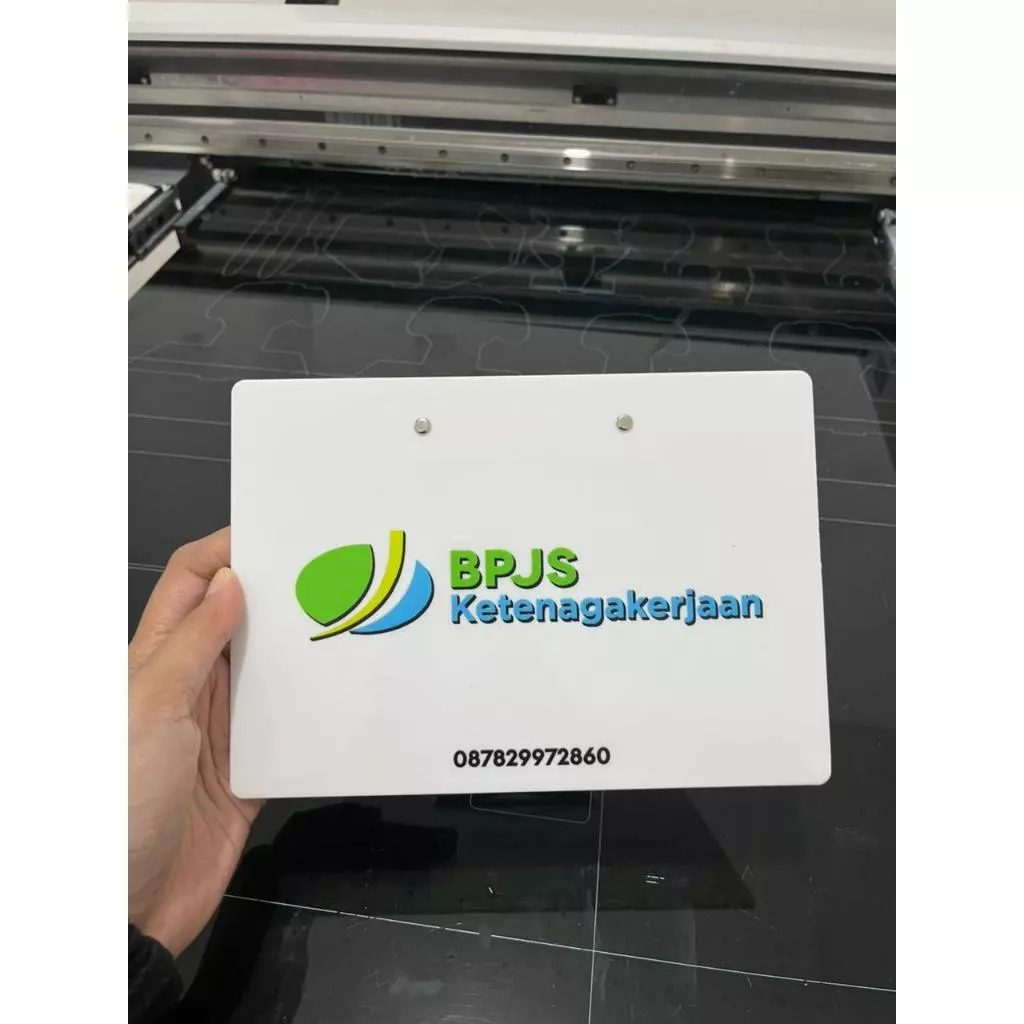 Cue Card Papan MC - MC Branding Akrilik Custom