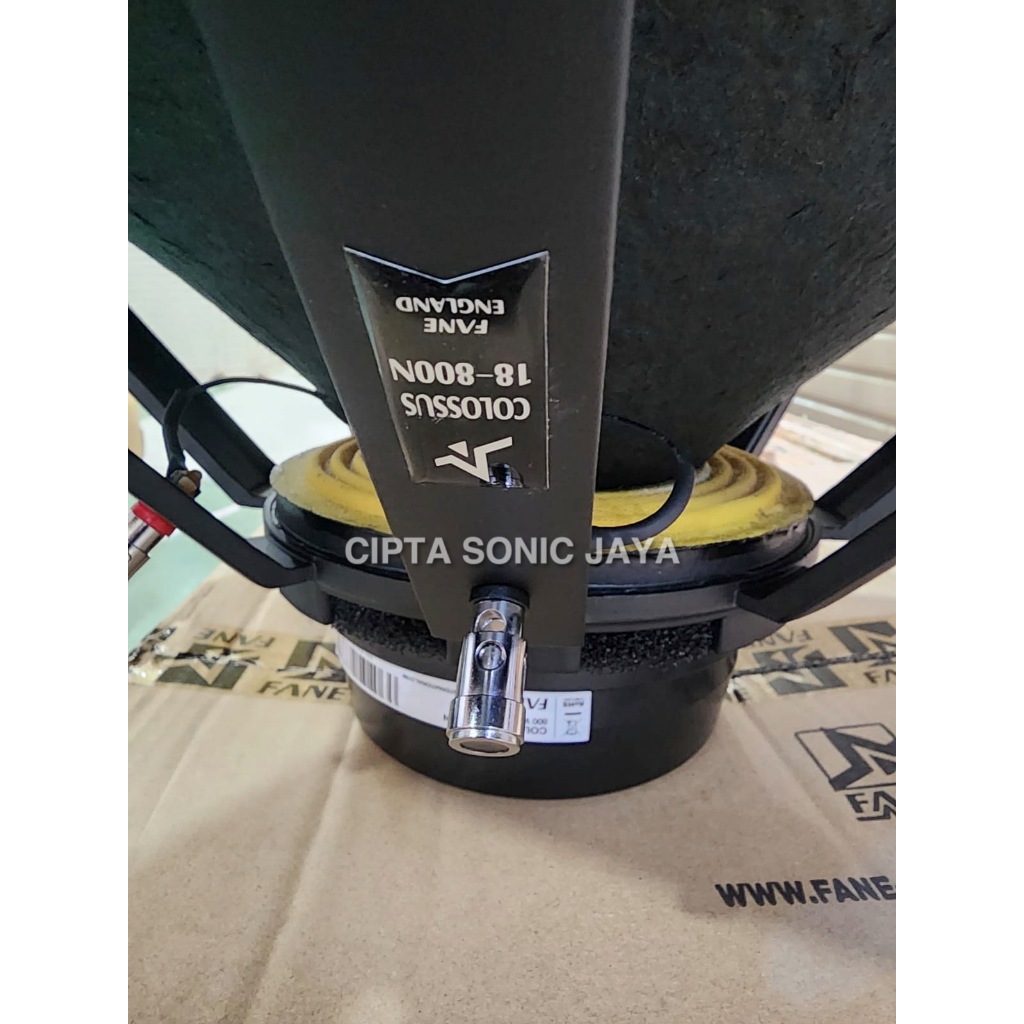 Subwofer Speaker 18 inch FANE Colossus 18-800N / 18800N Original Neodymium Magnet